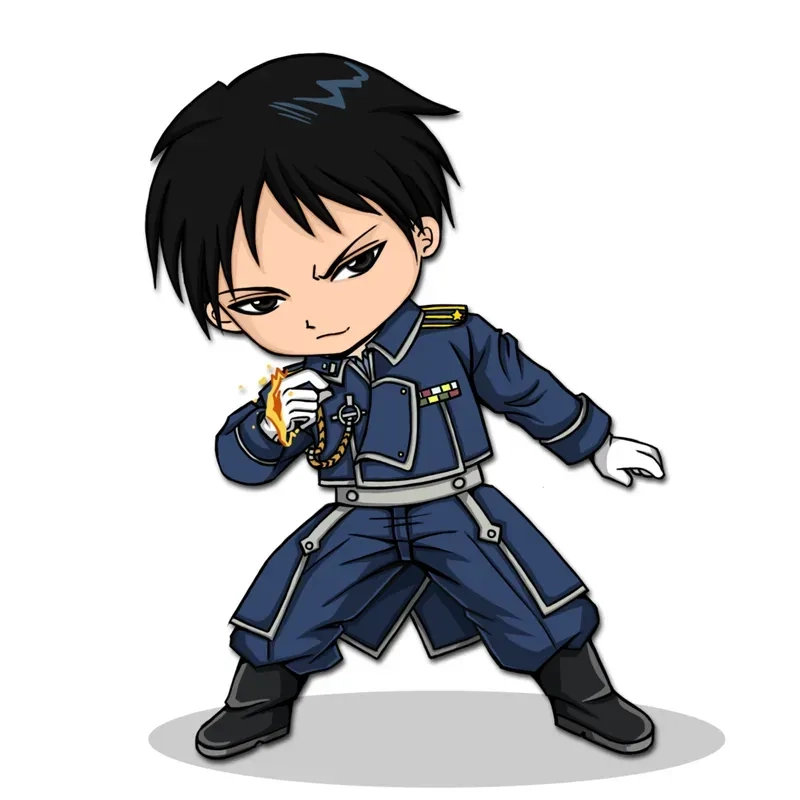 Chibi ngầu cá tính siêu chất dành cho ai thích phong cách mạnh mẽ