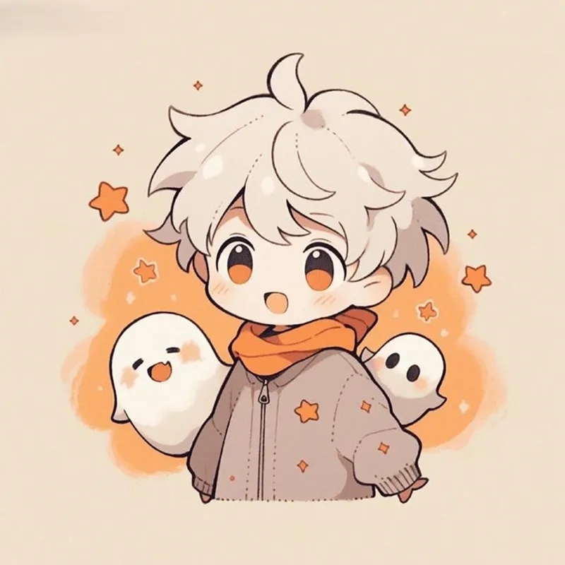 Avatar chibi nam cute siêu xinh dành cho profile facebook cực ấn tượng