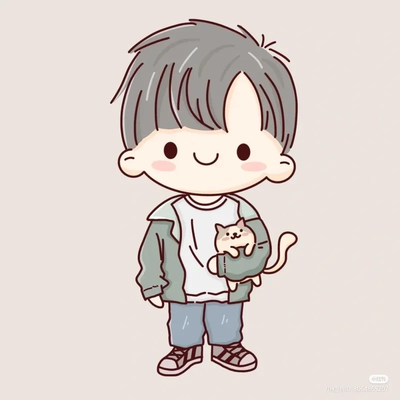 Hình chibi nam cute de vẽ cực kỳ dễ thương giúp bạn thỏa sức sáng tạo