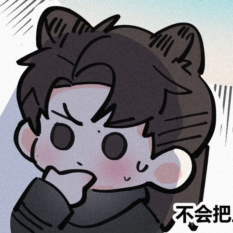 Anime chibi nam cute dễ thương ngộ nghĩnh phù hợp avatar mạng xã hội