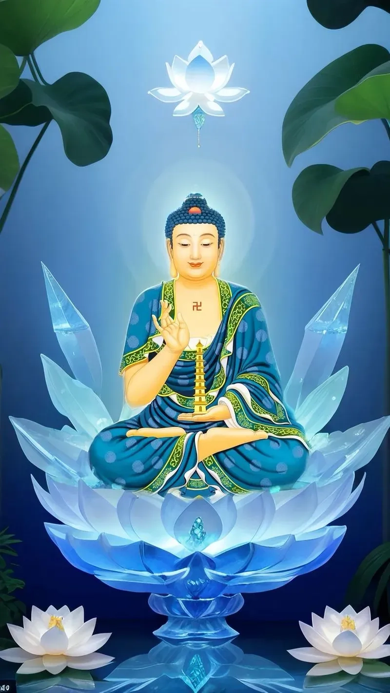 Ảnh phật may mắn mang năng lượng bình an và tài lộc