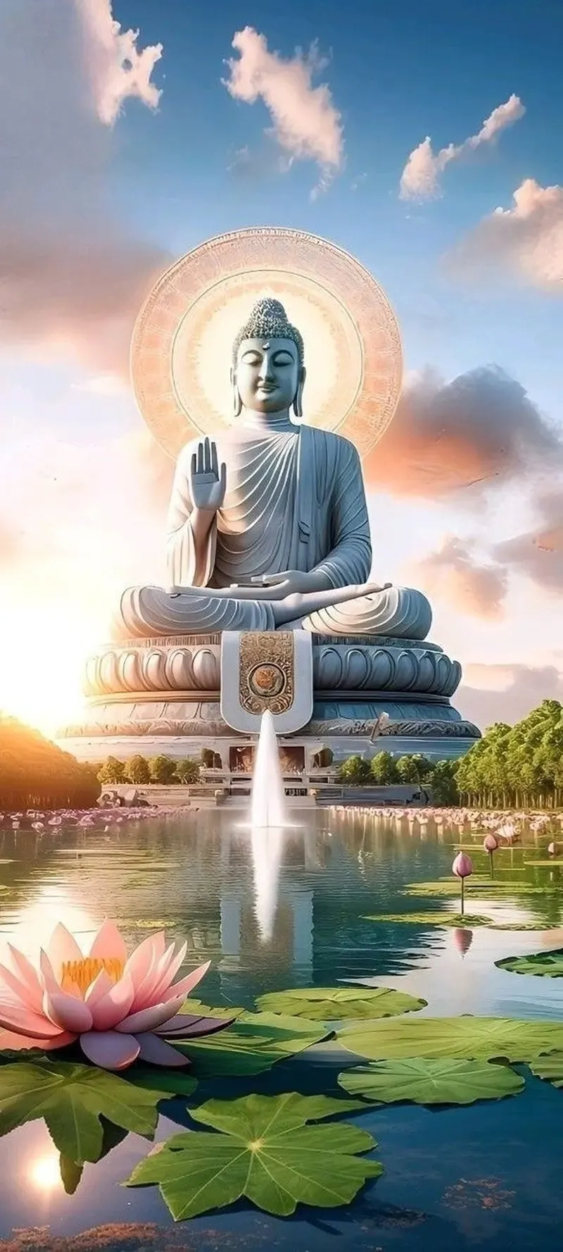 Hình ảnh phật pháp truyền cảm hứng giác ngộ và giải thoát
