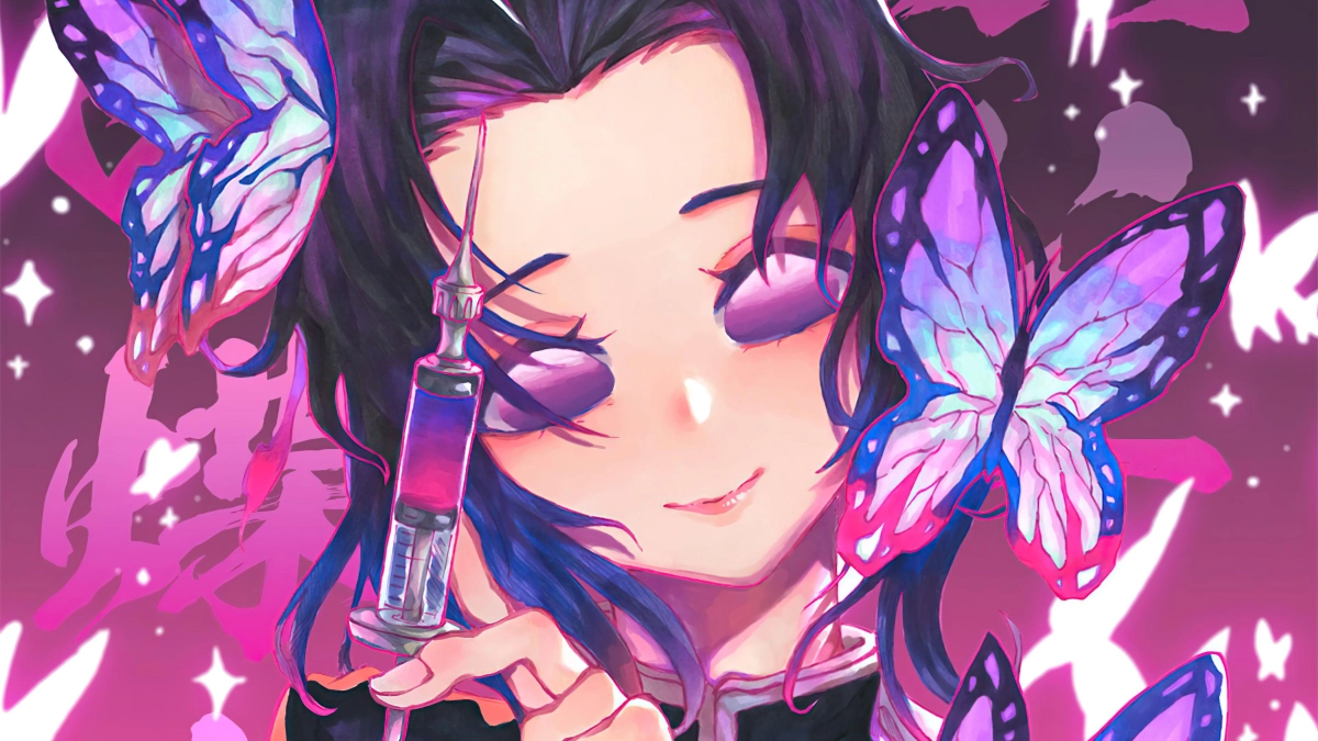 Thưởng thức ảnh shinobu fanart tuyệt đẹp do fan sáng tạo