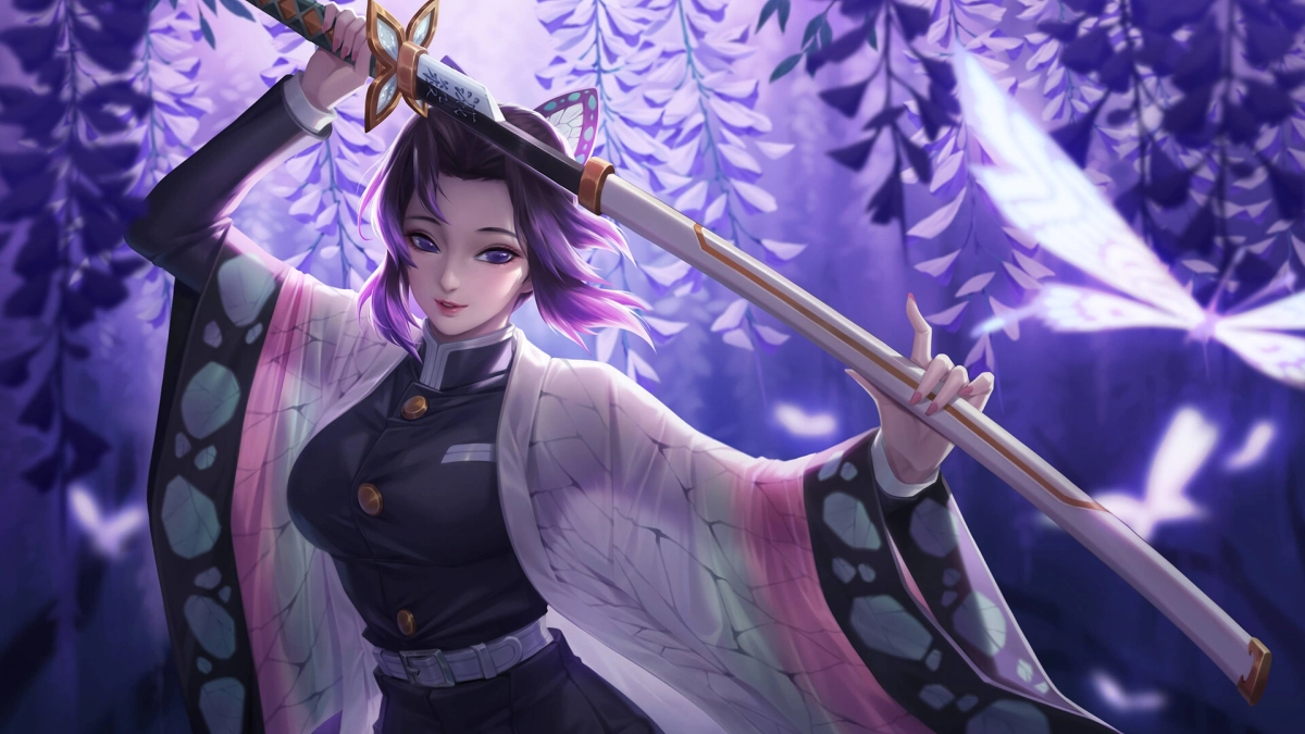 Chiêm ngưỡng ngay shinobu kochou anime siêu đẹp