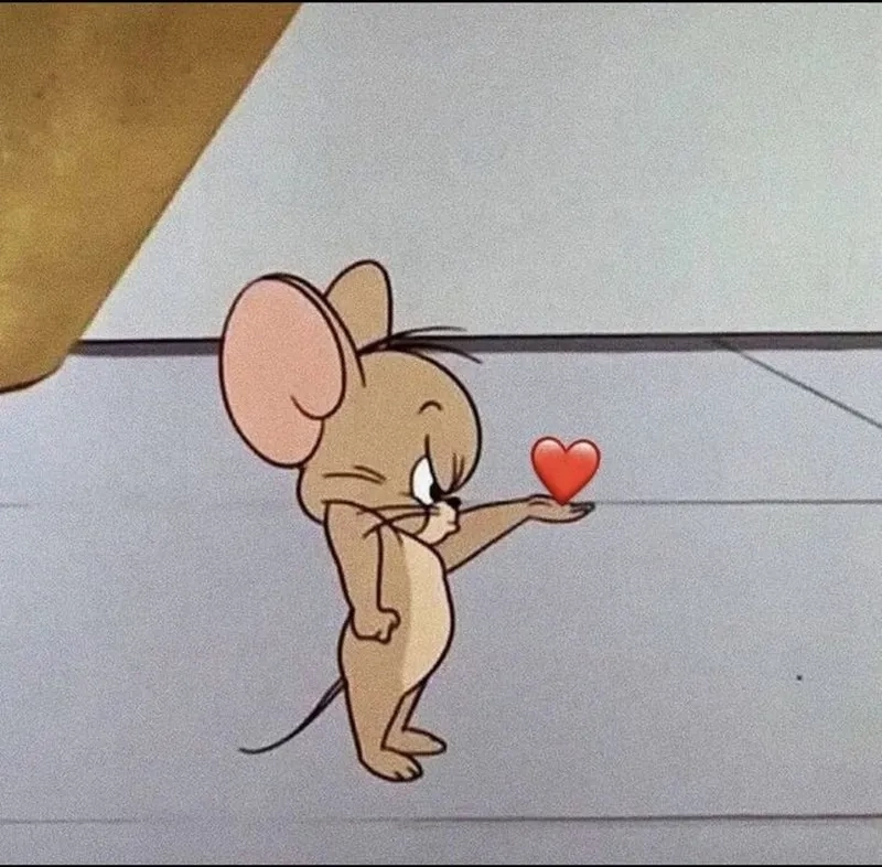 Đáng yêu quá trời với bộ jerry cute meme siêu dễ thương