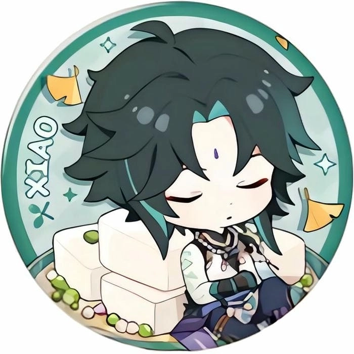 Liu xiao chibi tạo hình ngộ nghĩnh đáng yêu