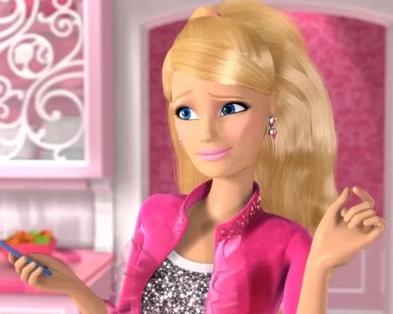 Barbie meme face biểu cảm hài hước