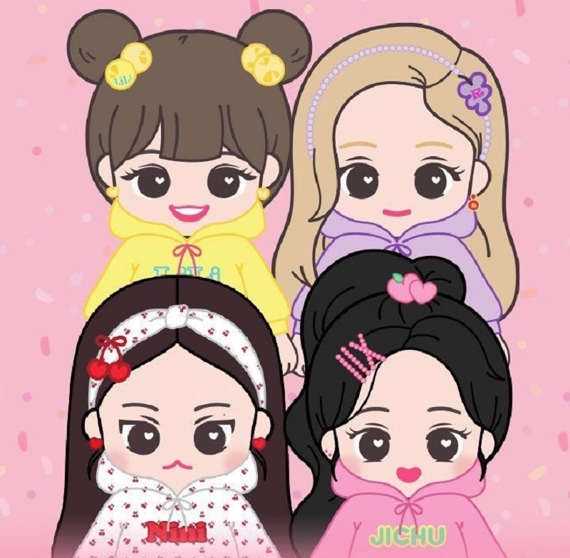 Avatar blackpink chibi dễ thương và cá tính