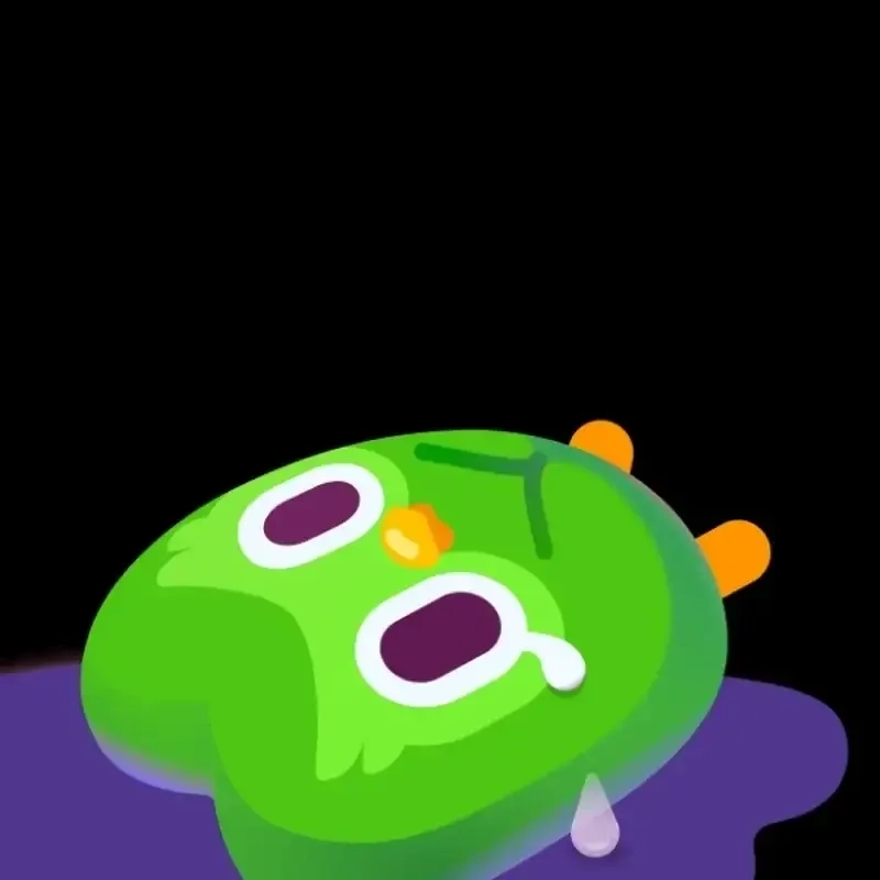 Meme duolingo được cộng đồng chia sẻ rộng rãi