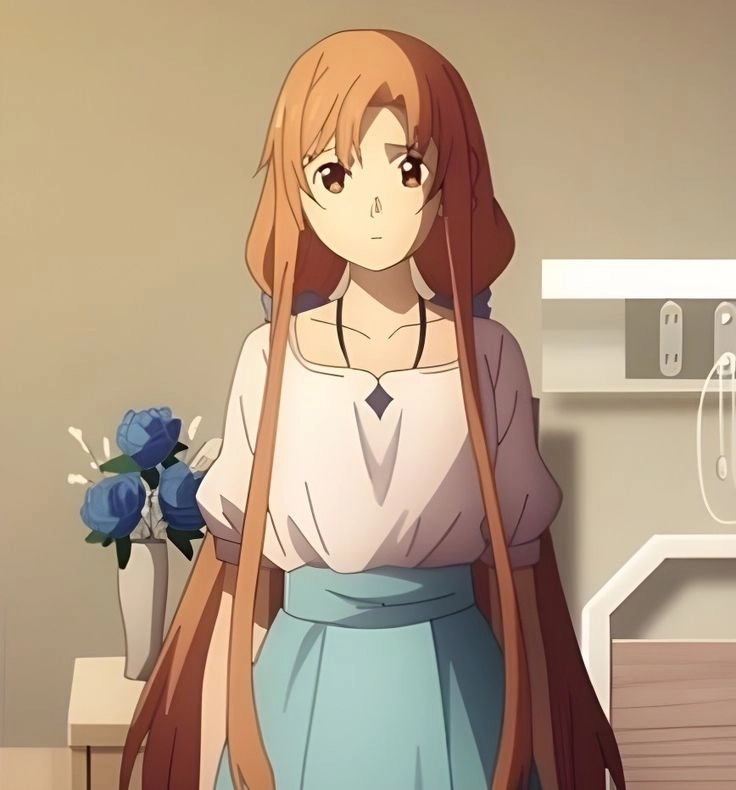 Asuna Asuna nổi bật với vẻ ngoài dễ thương.