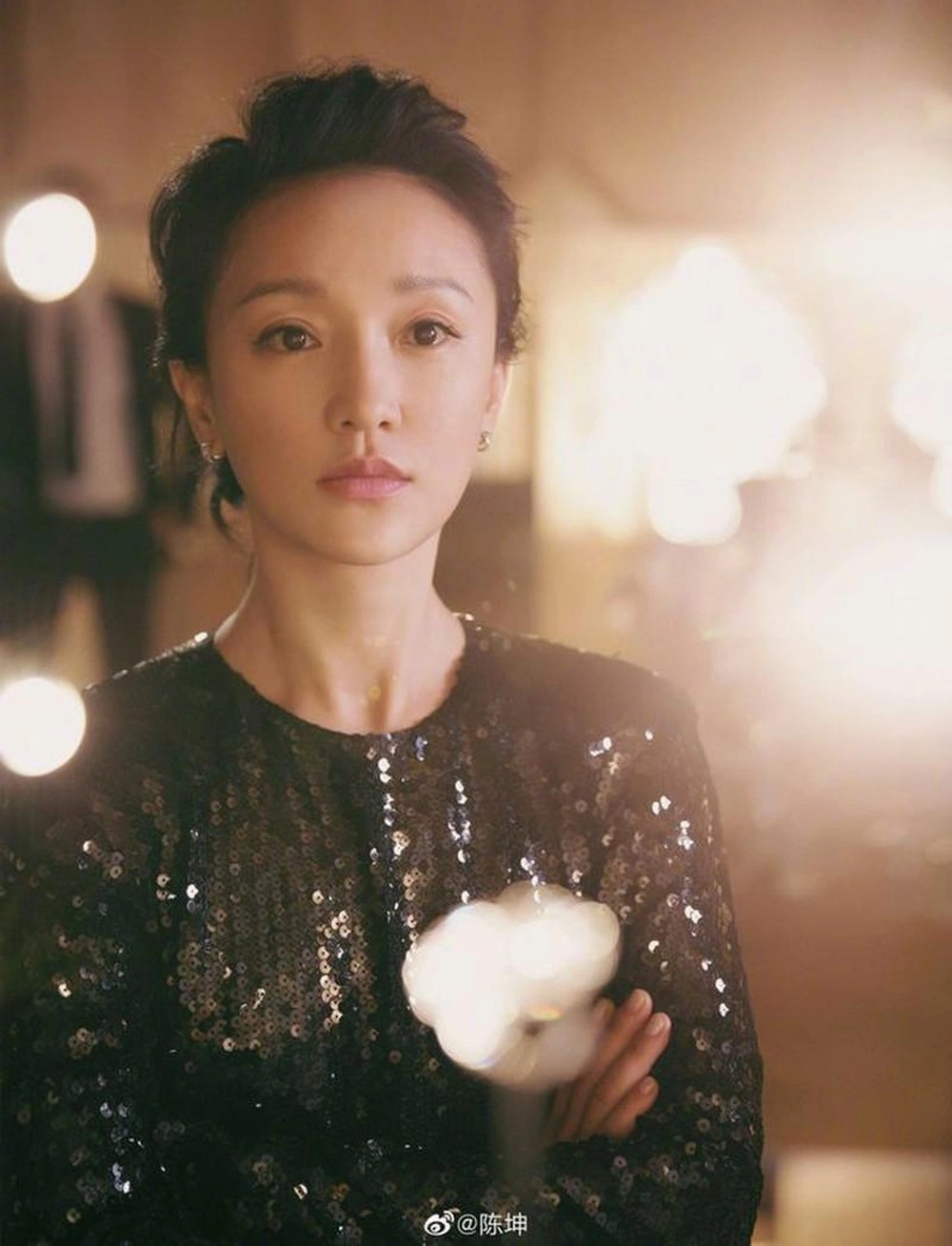 Châu Tấn chiều cao nhỏ nhắn nhưng cuốn hút.