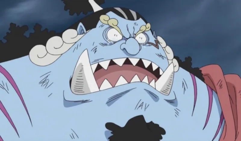 Ups Jinbe meme gây cười với biểu cảm độc đáo.