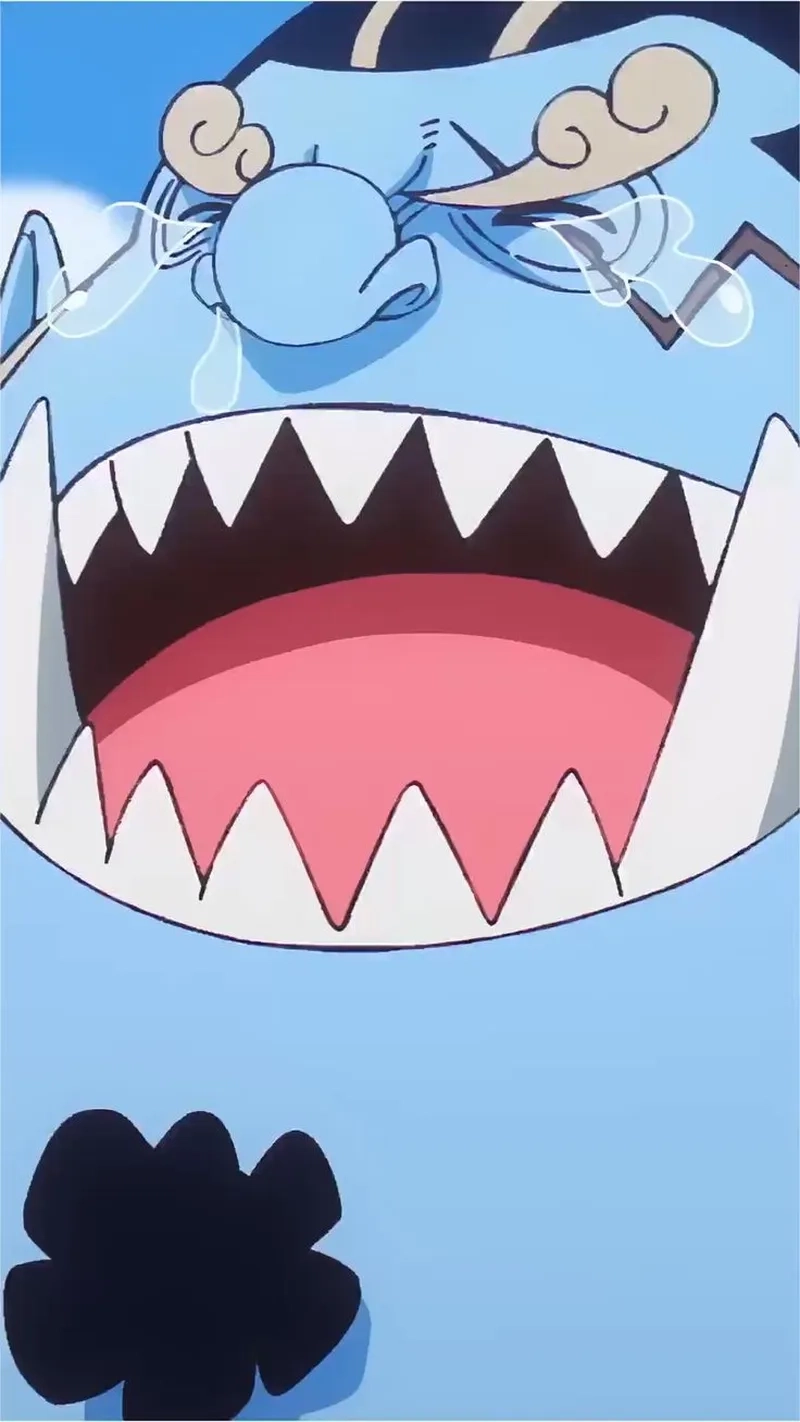 Jinbe meme mang nét hài hước riêng biệt.