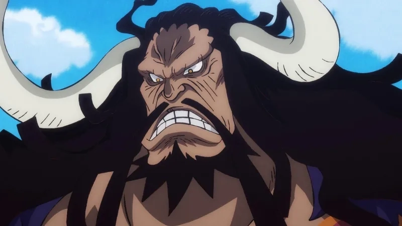 Kaido anime xuất hiện đầy uy lực.