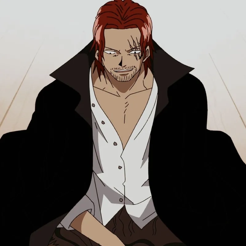 Shanks One Piece nổi bật với khí chất thủ lĩnh.