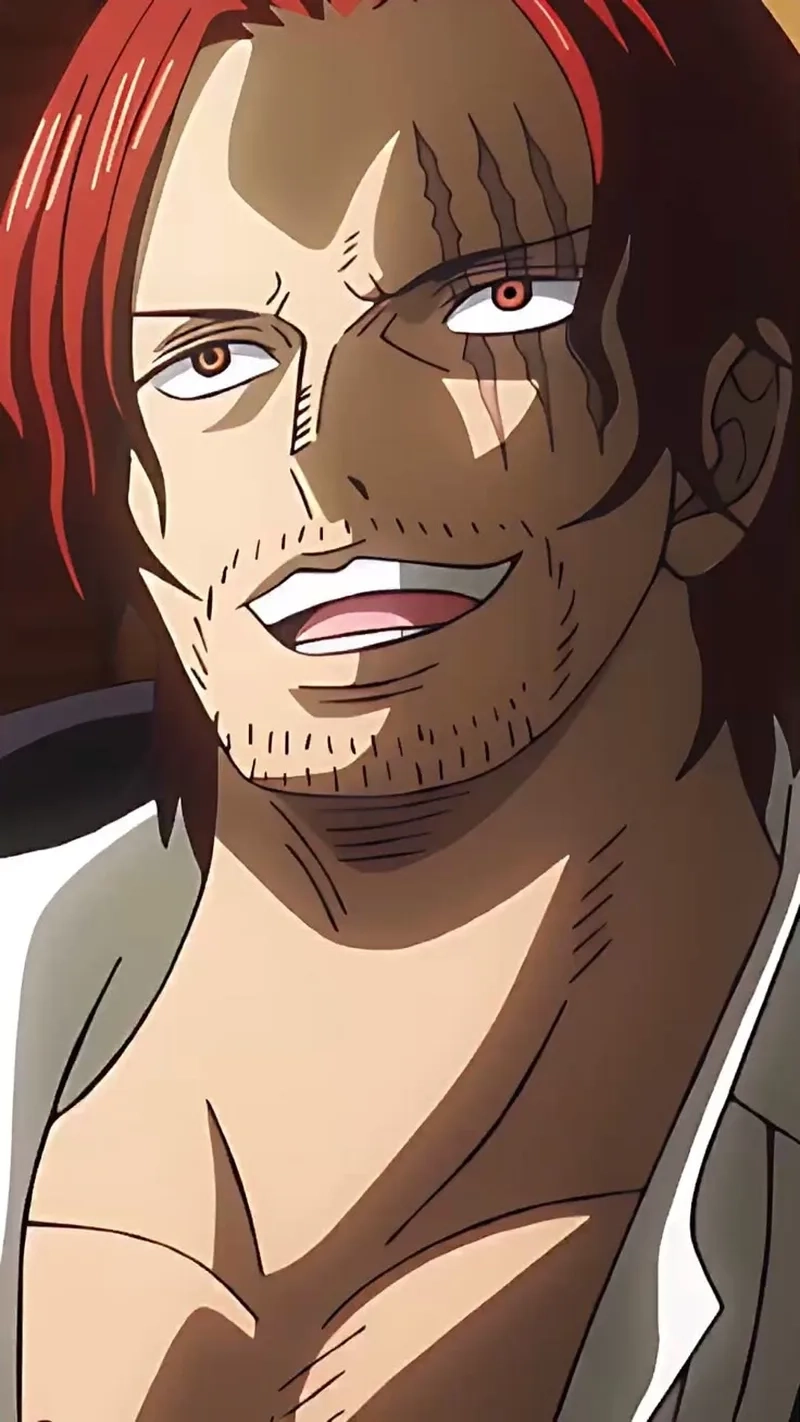 Shanks ngầu với phong cách lạnh lùng đặc trưng.