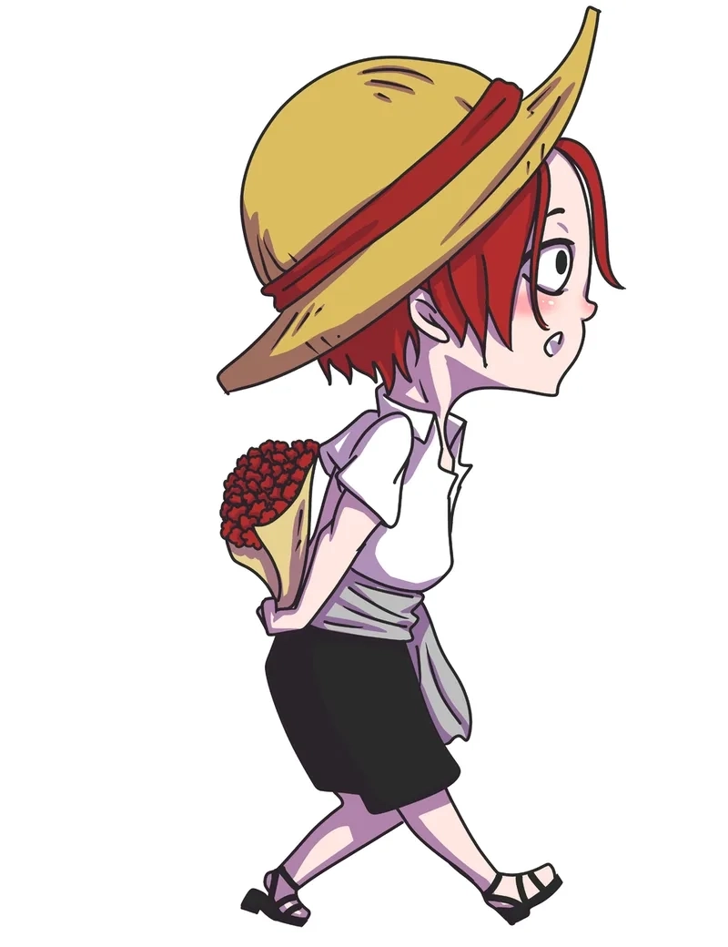 One Piece Shanks mang vẻ ngầu đầy cuốn hút.