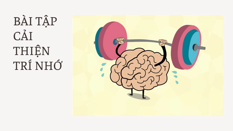 Bài tập rèn luyện trí nhớ hiệu quả mỗi ngày