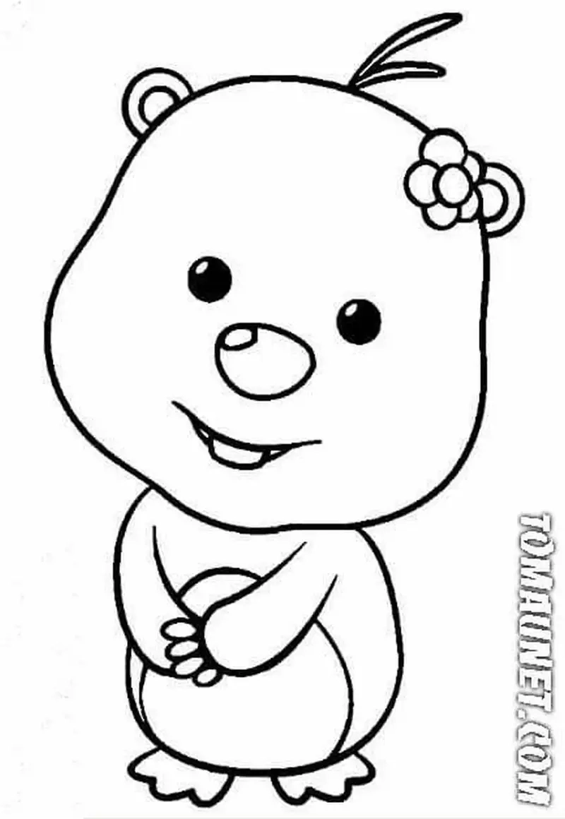 Tranh tô màu Loopy miễn phí, tải về nhanh chóng.