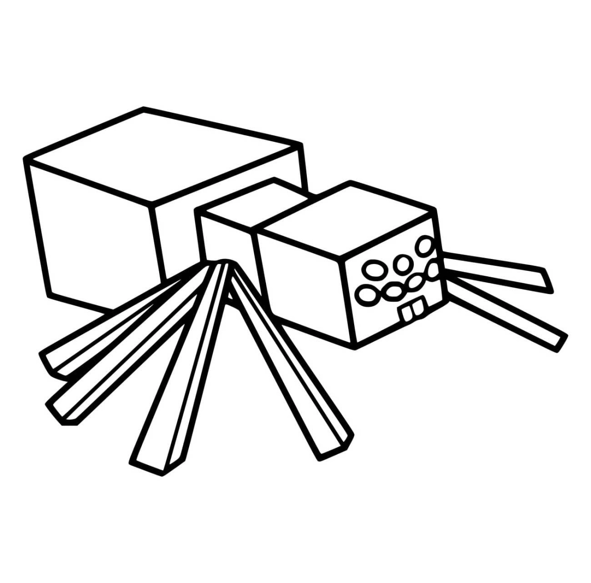 Tranh tô màu Roblox cute giúp bé hứng thú hơn khi tô màu.