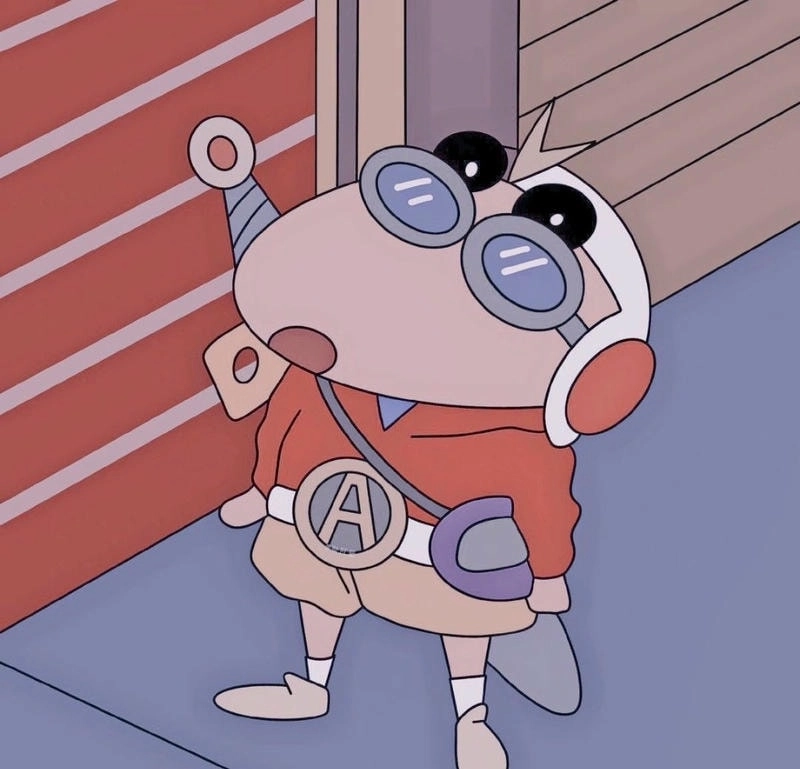 Những biểu cảm khó đỡ của cậu bé bút chì trong ngộ nghĩnh avatar shin cute.