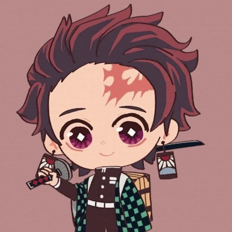 Vẻ ngoài đáng yêu của các kiếm sĩ trong bộ ảnh chibi demon slayer.