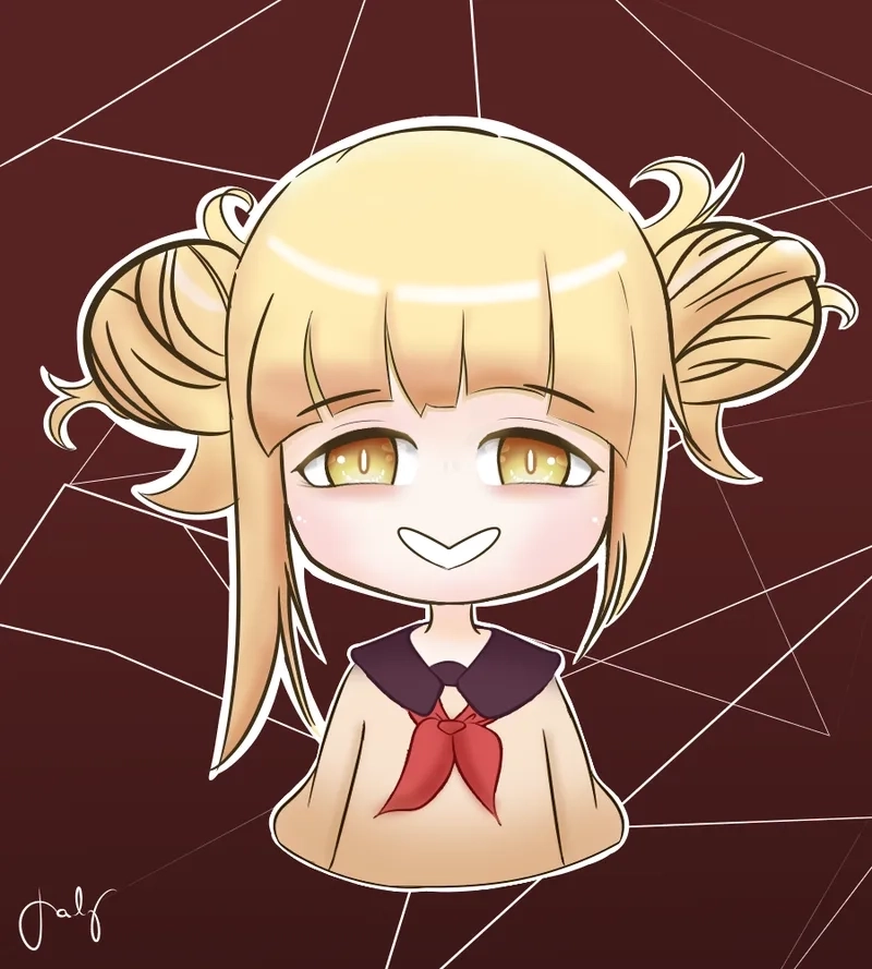 Tải về kho ảnh chibi Himiko Toga cực xinh để làm hình đại diện.