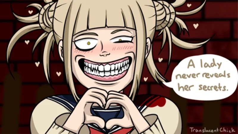 Tìm hiểu vai trò của nữ quái nhân đình đám trong Himiko Toga My Hero Academia.