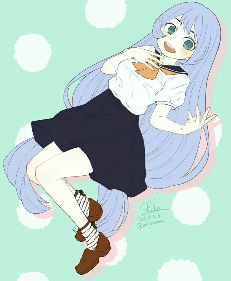 Sức hút khó cưỡng từ nụ cười rạng rỡ và tính cách Nejire Hado dễ thương.