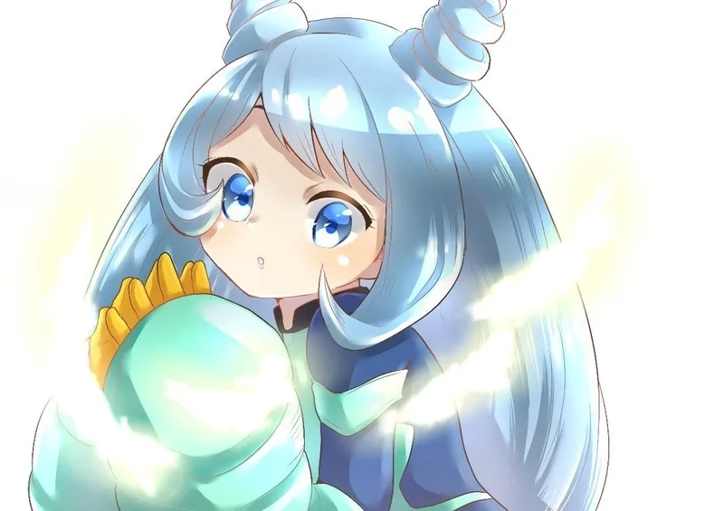 Sự sáng tạo đầy màu sắc từ cộng đồng người hâm mộ fanart chibi Nejire Hado.